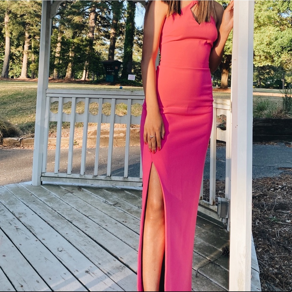 Likely cross halter dress